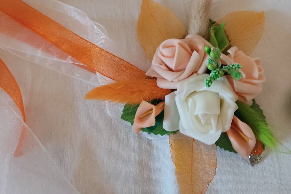 Bouquet da polso sposa