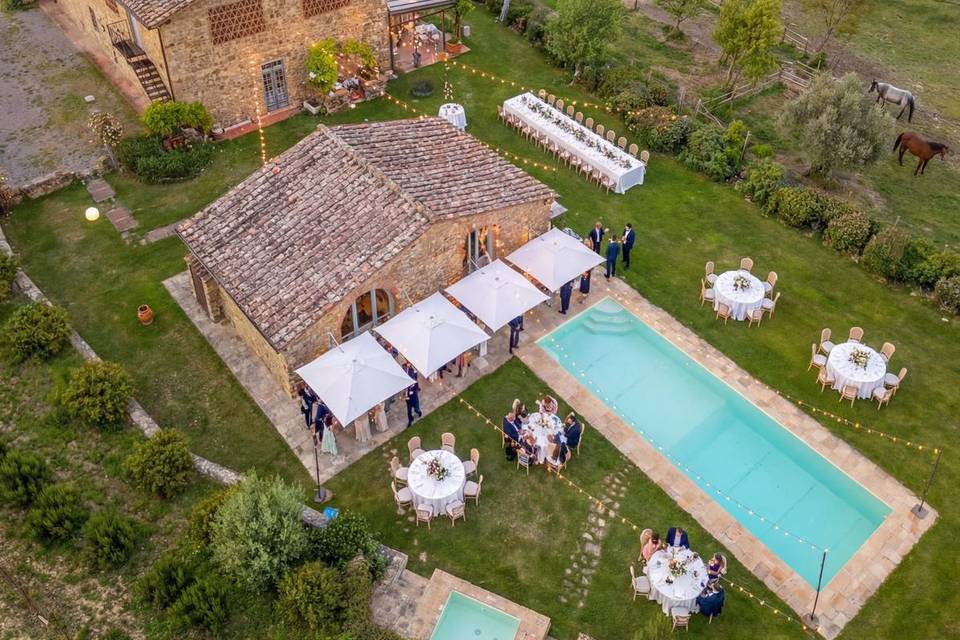 Luxury wedding venue Tuscany
