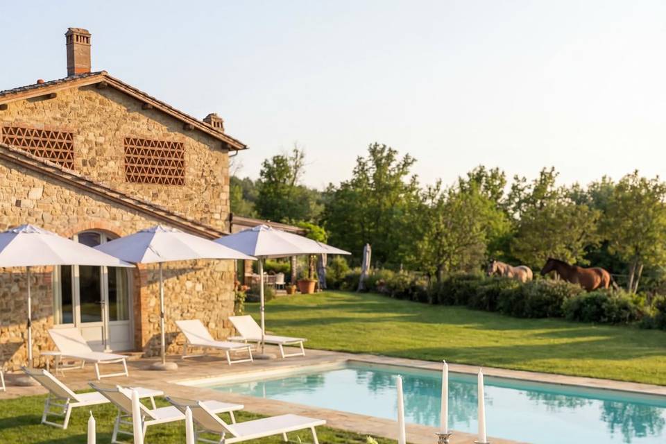 Villa matrimonio Toscana