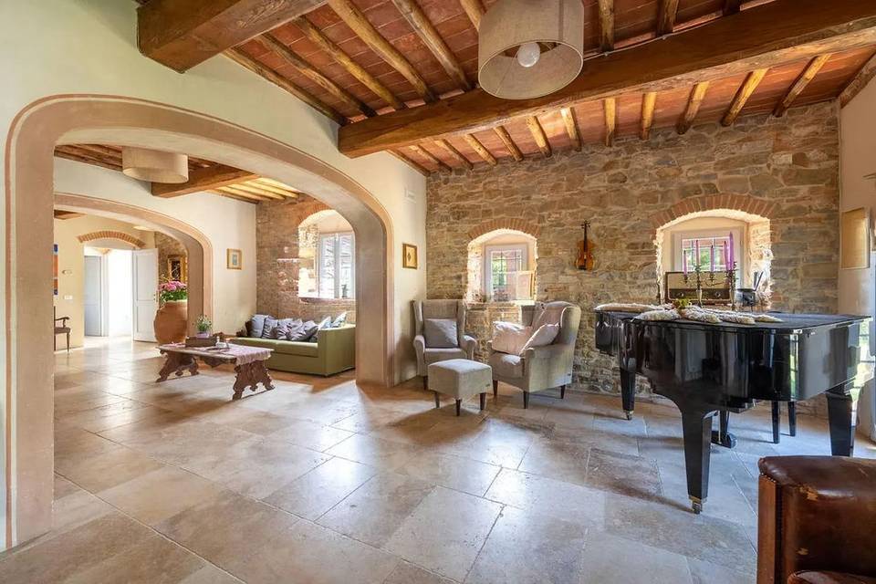 Matrimonio in villa nel Chiant