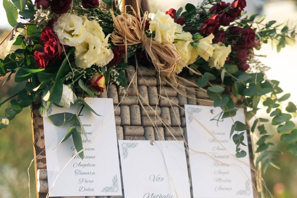 Tableau mariage