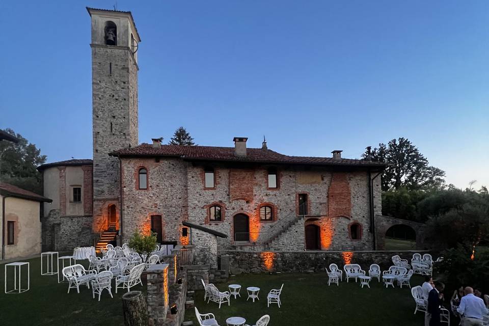 Illuminazione matrimonio