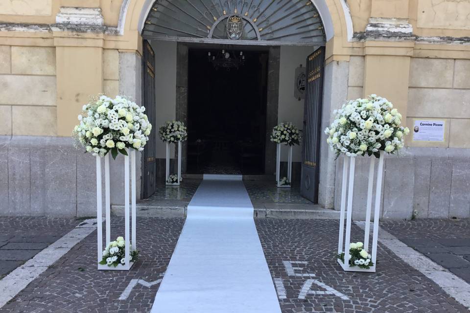 Cascata di fiori