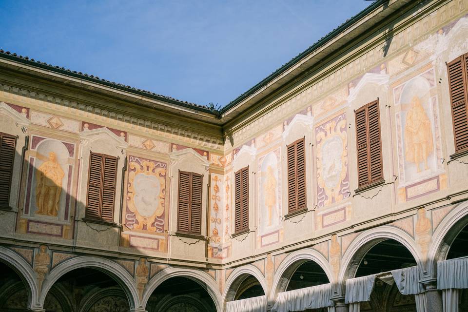 Chiostro interno