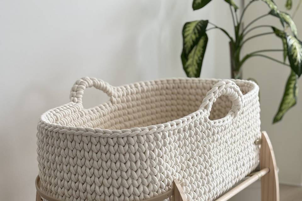 Culla bebè fatta a mano