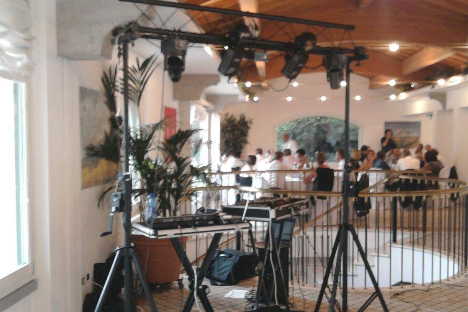 Allestimento per matrimonio