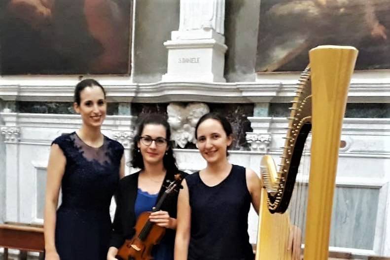 Violino, soprano e arpa