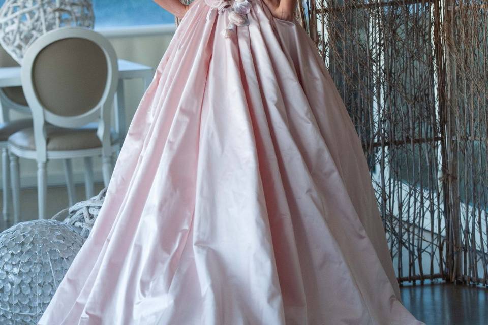 Sposa in rosa