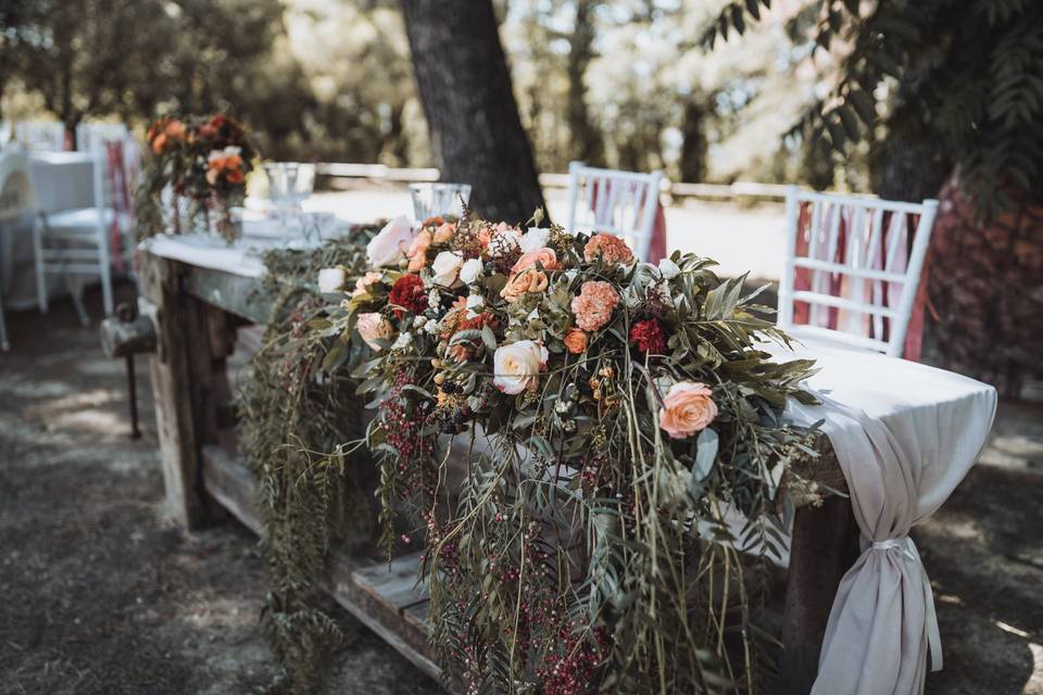 Spouses table setting