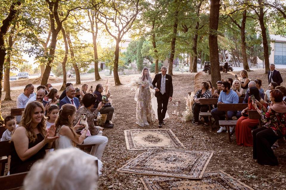 Wedding woodland