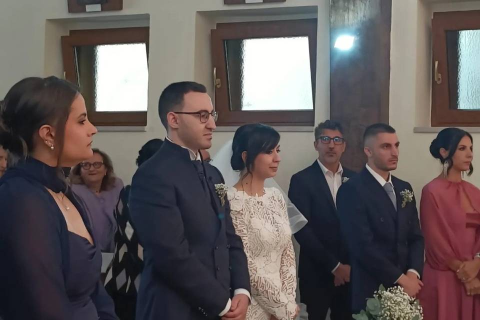 Claudio e Chiara oggi sposi!