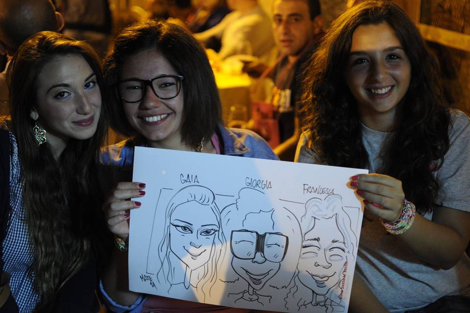 Caricature live