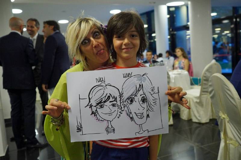 Caricature per eventi