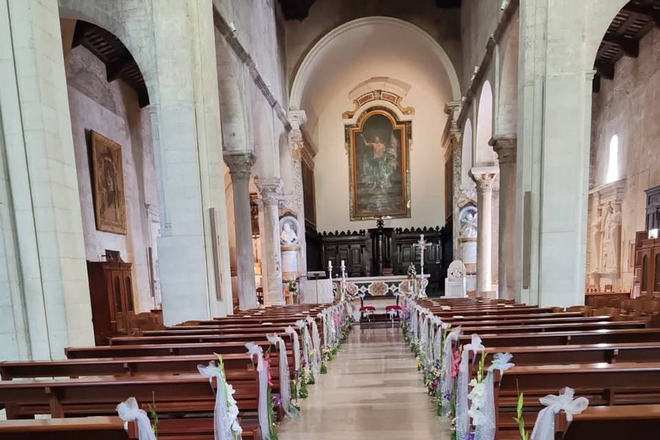 Decorazioni panche