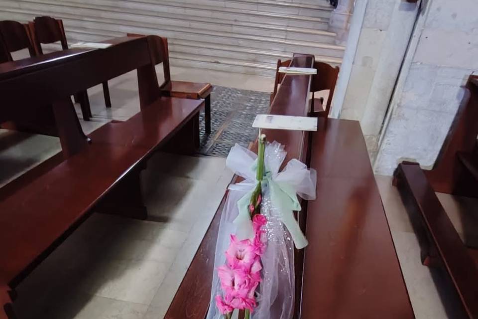 Decorazione panca