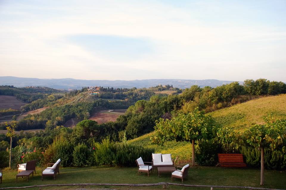 Vista dalla Locanda