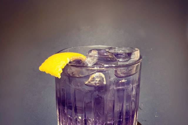 Purple negroni