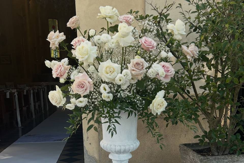 Allestimento romantico