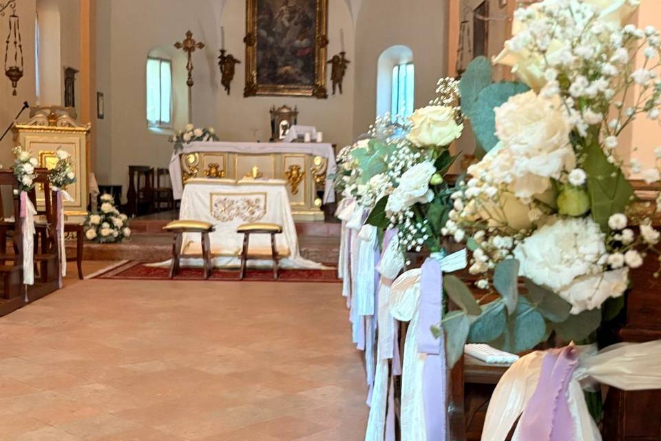 Allestimento romantico