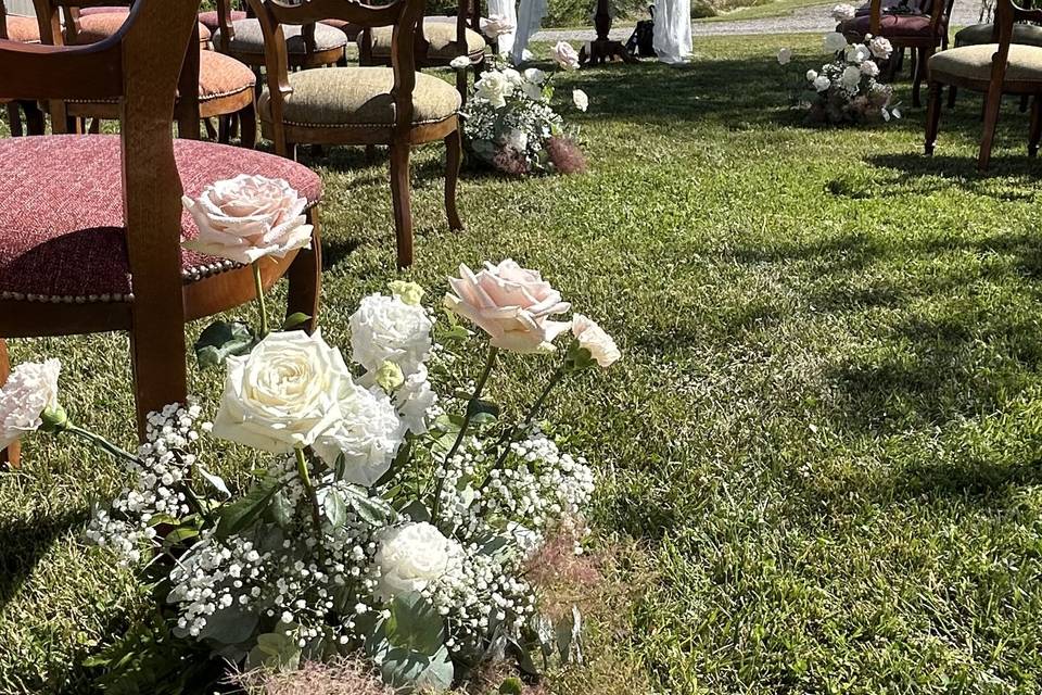 Allestimento romantico