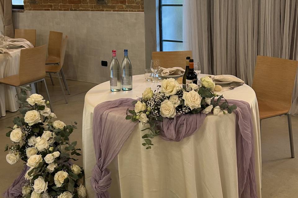 Allestimento romantico