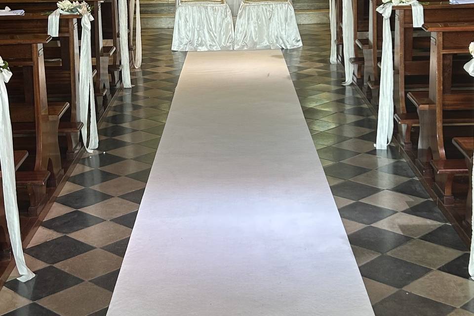 Allestimento romantico