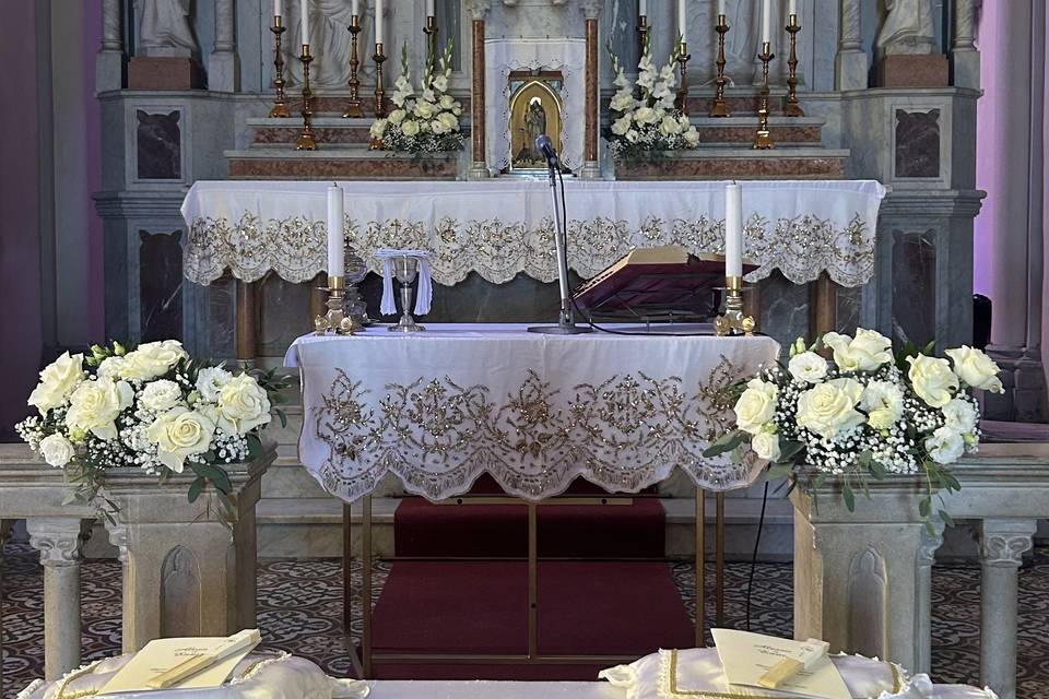 Allestimento romantico