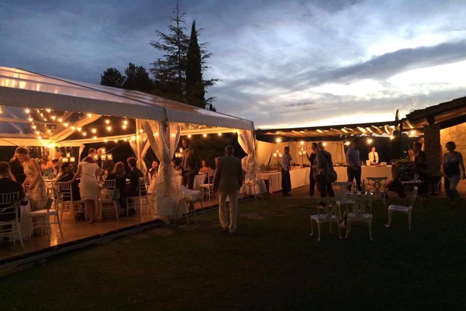 Tuscan Luxury Wedding Tents