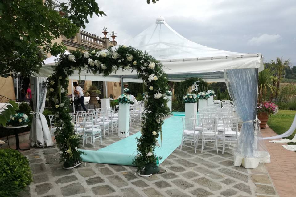 Tuscan Luxury Wedding Tents