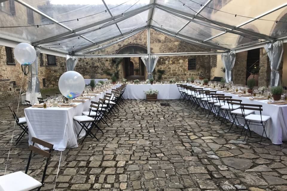 Tuscan Luxury Wedding Tents