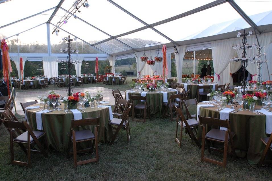 Tuscan Luxury Wedding Tents