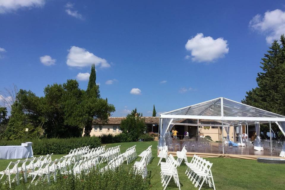 Tuscan Luxury Wedding Tents