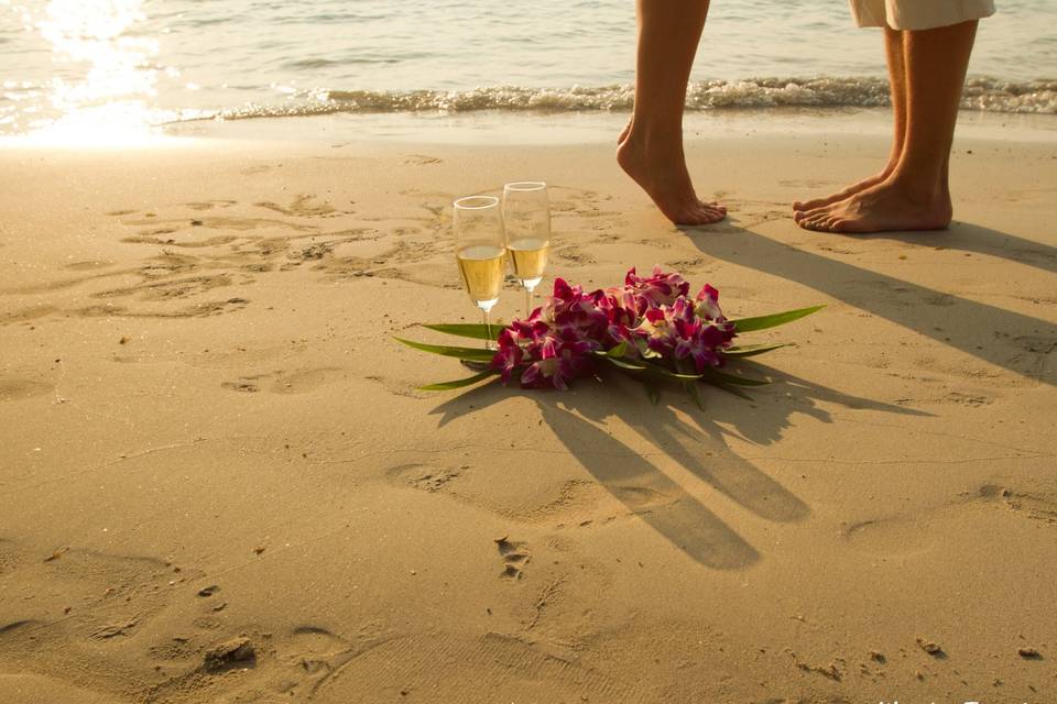 Sposi sulla spiaggia 2