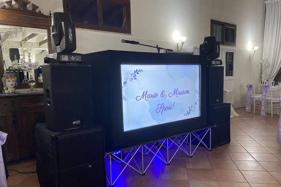 Postazione sposi