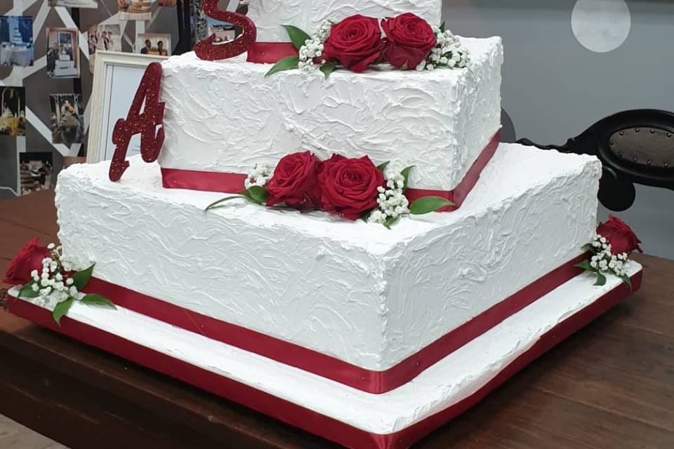 Cake design in bordeaux