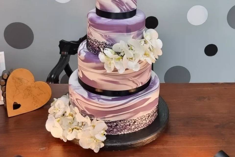 Cake design marmo