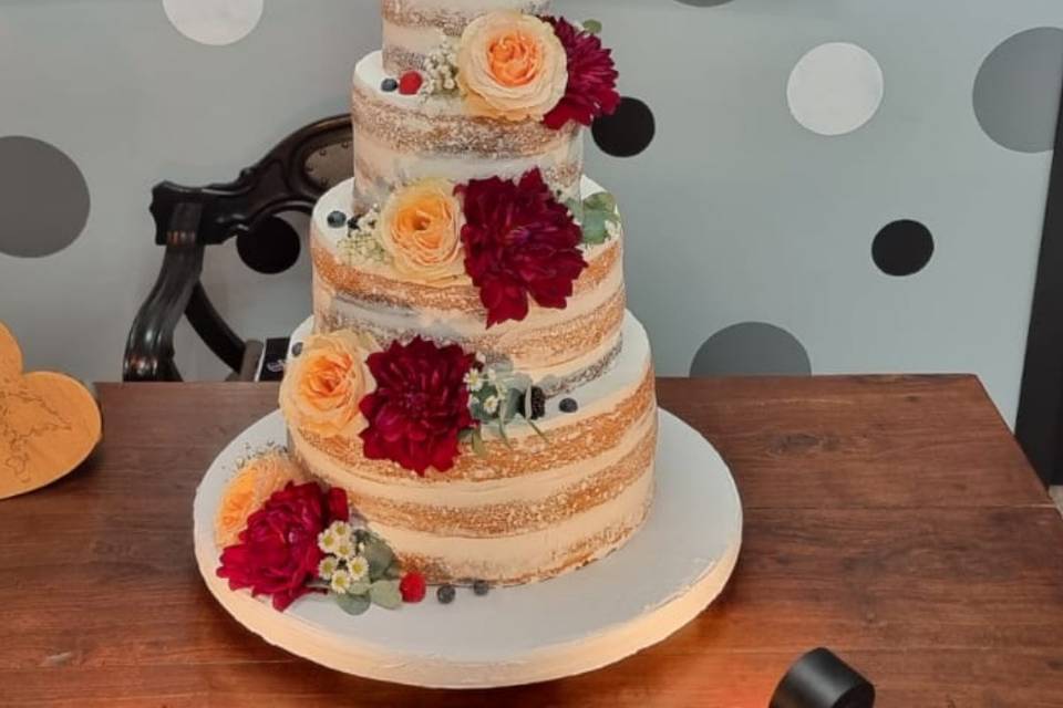 Naked cake