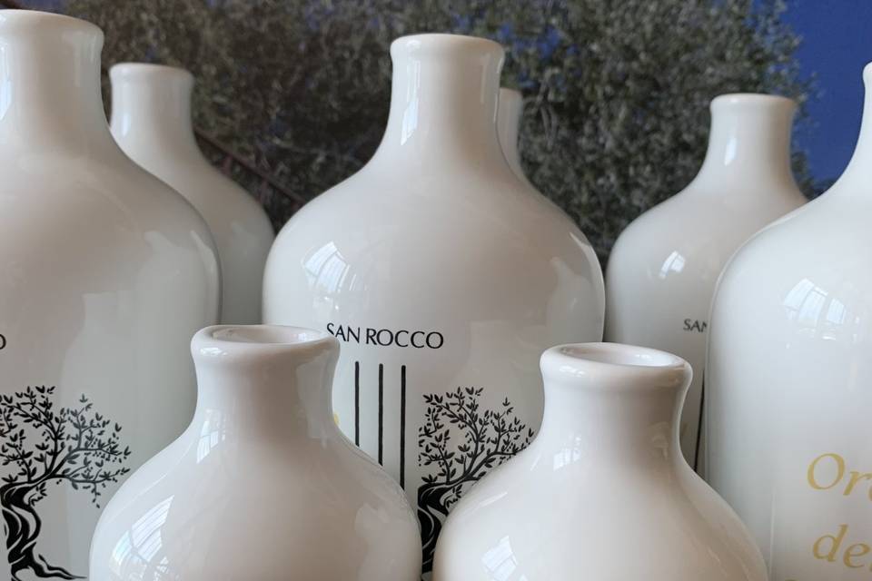 Orcio bianco con logo