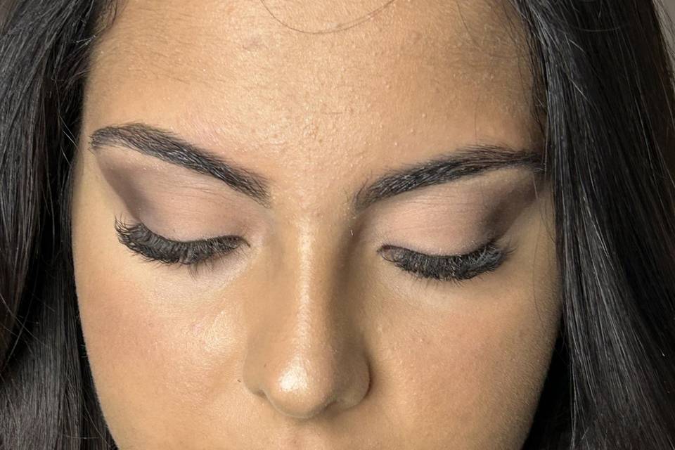 Make-up sfumatura ad angolo