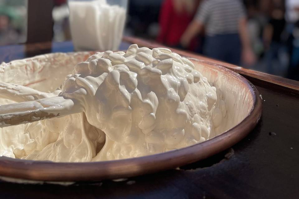 Torrone fatto a mano