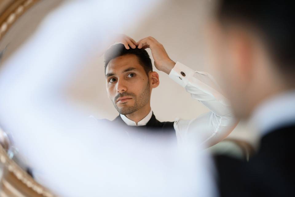 Vestizione sposa