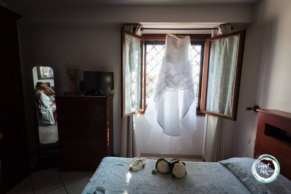 Preparazione sposa