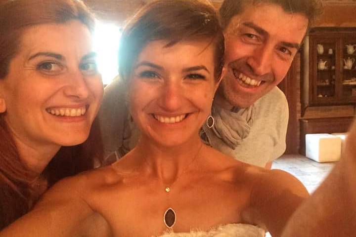 Foto con sposa elisa