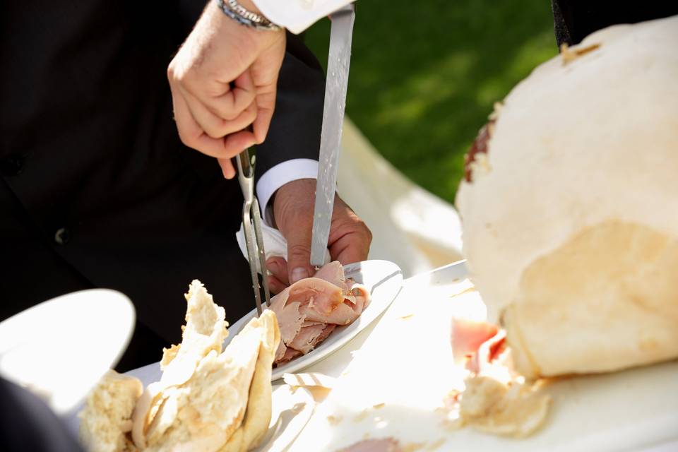 Aperitivo in giardino