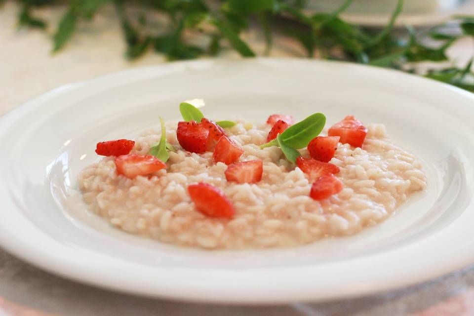 Risotto alle fragole