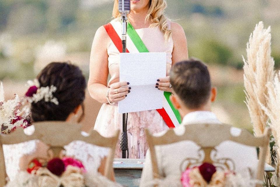 Celebrante riti simbolici