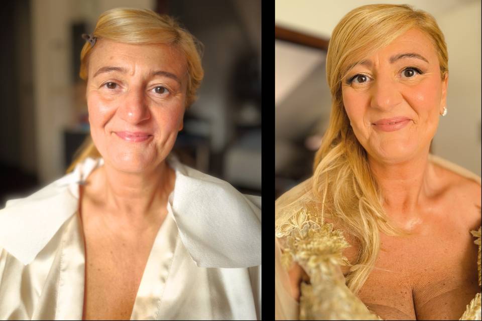 Trucco sposa dai toni caldi