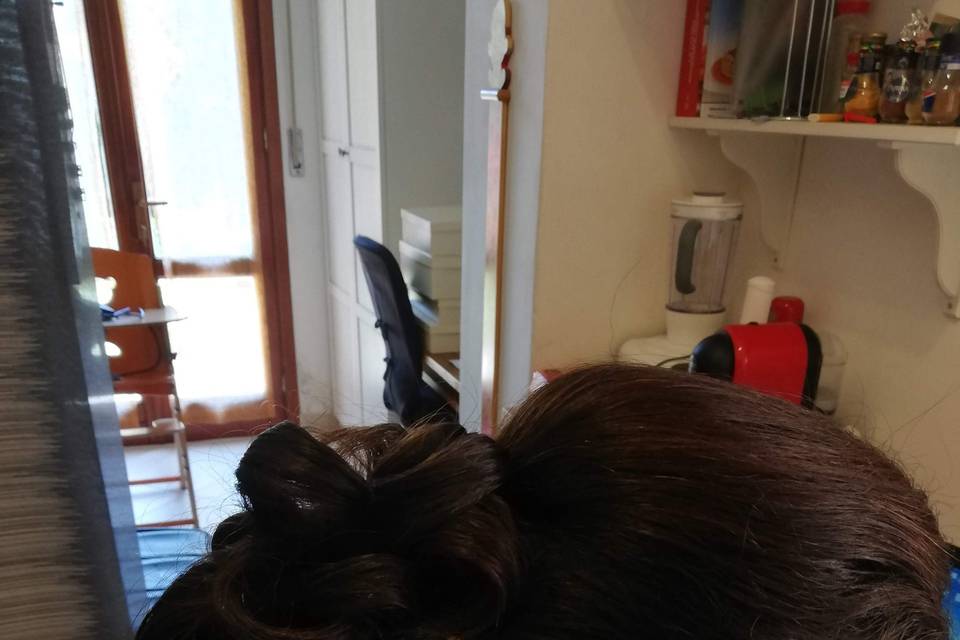 Chignon sposa