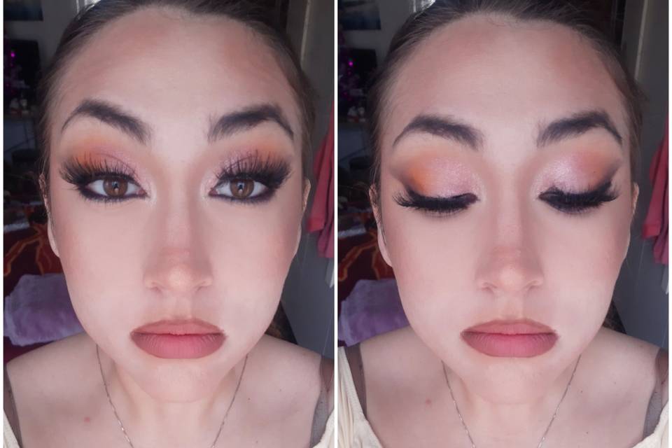 Trucco grafico glam