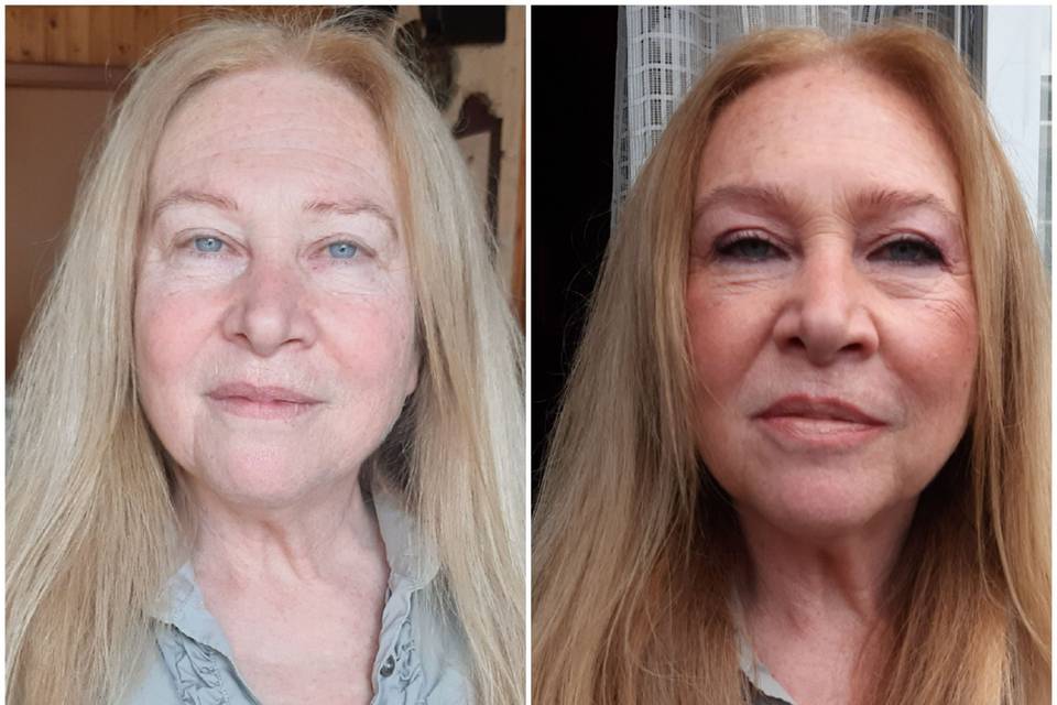 Trucco Antiage, PRIMA E DOPO